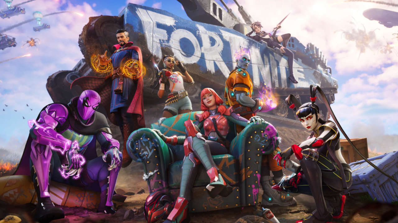 Fortnite - Epic Games - drużyna bohaterów