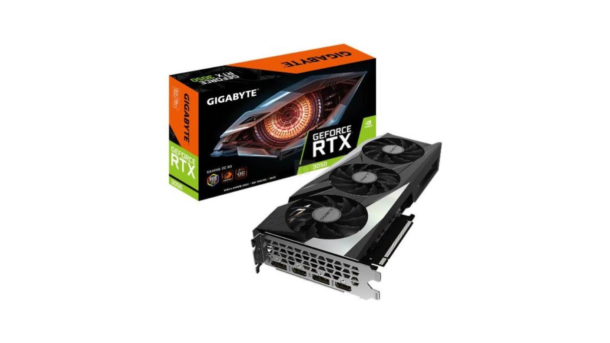 Gigabyte GeForce RTX 3050 GAMING OC 8GB GDDR6 128bit