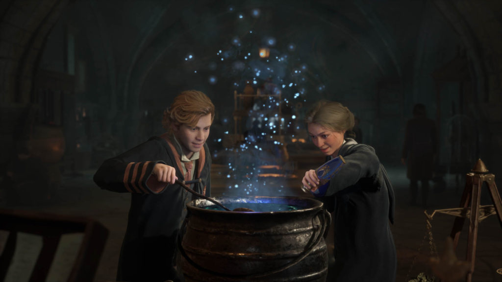 Hogwarts Legacy - tworzenie eliksirów przez uczniów