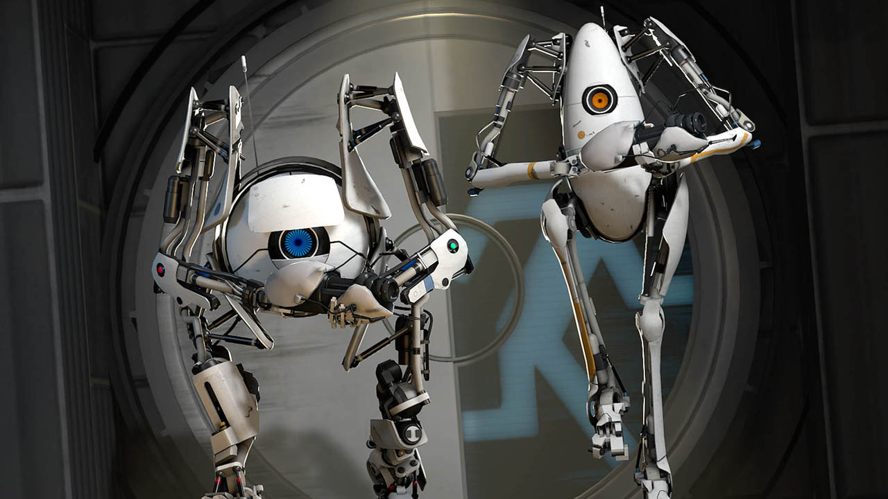 Portal 2 od Valve - roboty