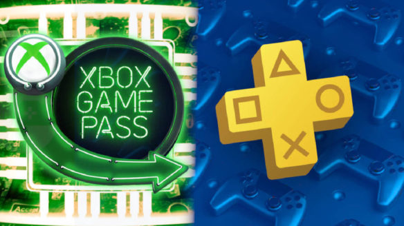 PS Plus - Xbox Game Pass - logo usług