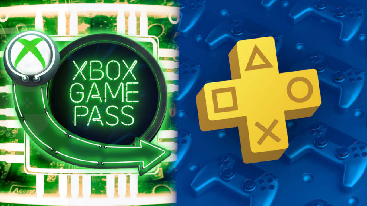 PS Plus - Xbox Game Pass - logo usług