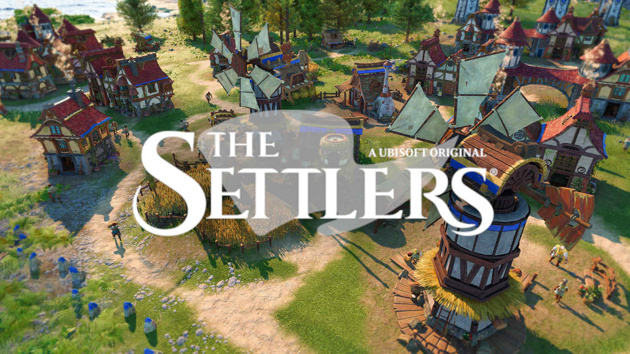 The Settlers - logo - wioska
