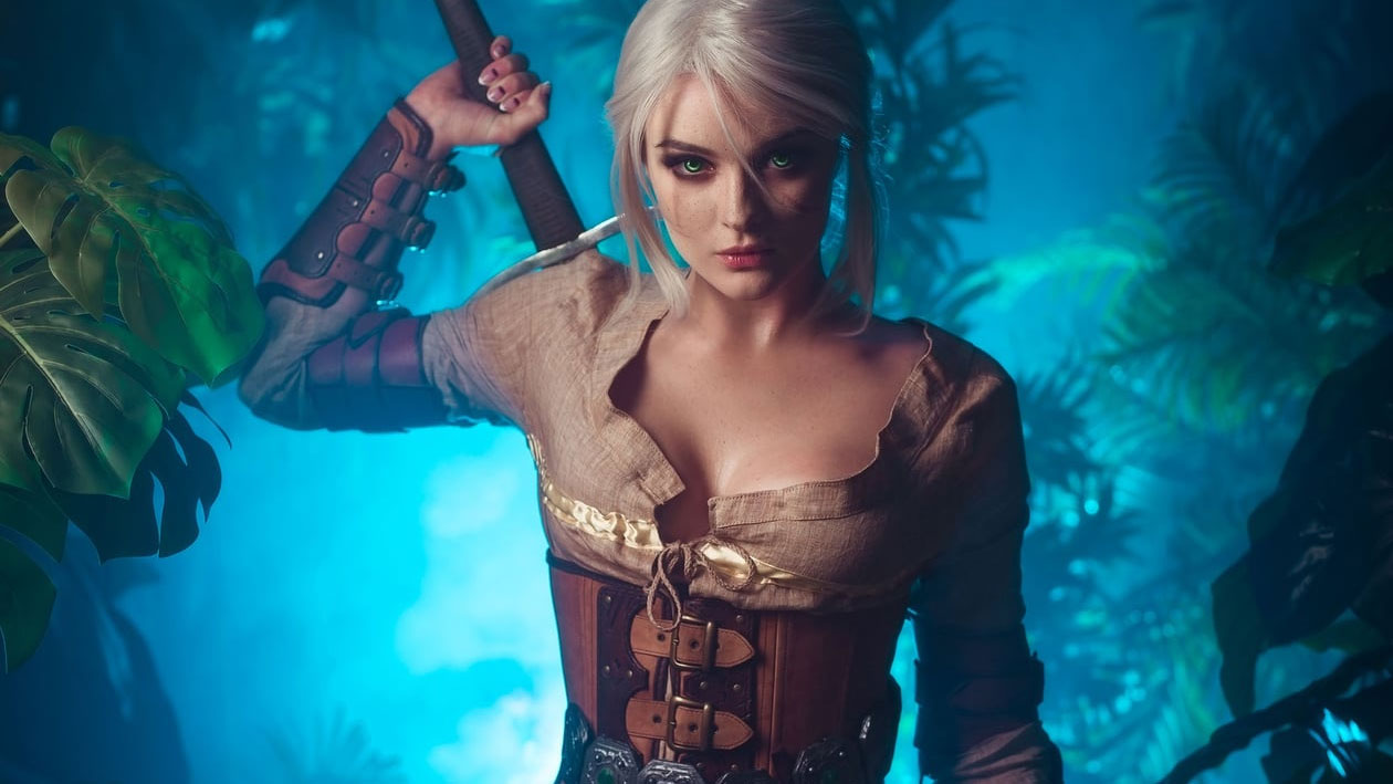 Wiedźmin 3 cosplay z Ciri