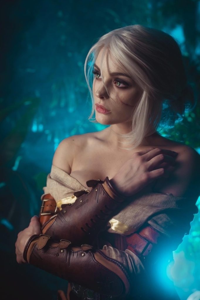 Wiedźmin 3 cosplay z Ciri