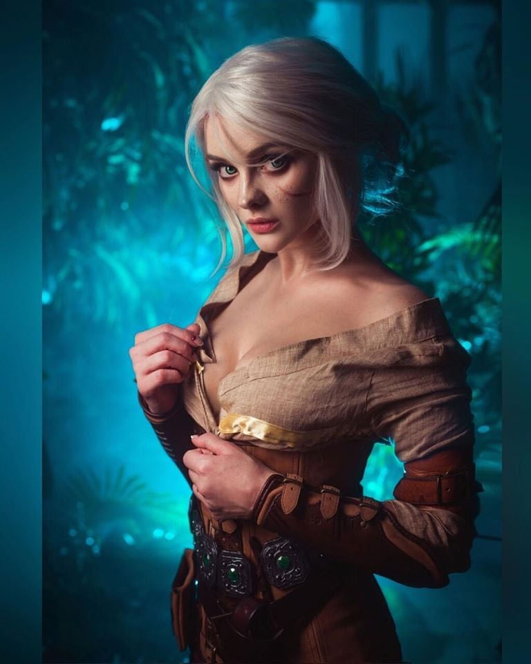 Wiedźmin 3 cosplay z Ciri