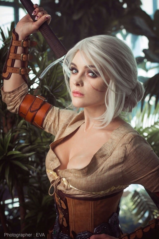 Wiedźmin 3 cosplay z Ciri