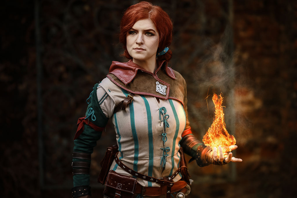 Wiedzmin Triss cosplay