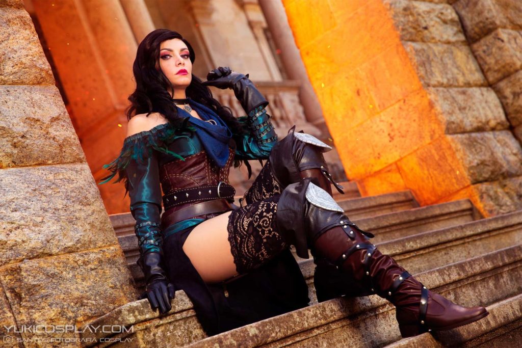 Yennefer Wiedzmin cosplay