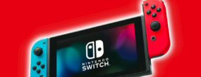 Aktualizacja Nintendo Switch - czerwone tło
