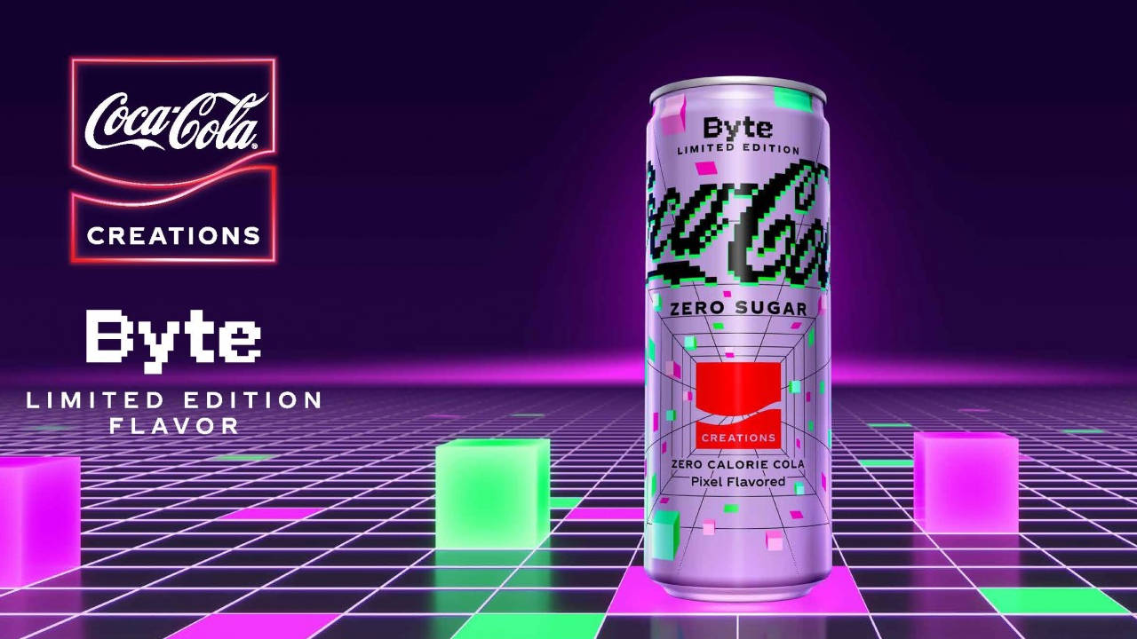Coca-Cola Byte Limited Edition Pixel Flavored - bez cukru