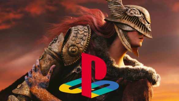 Elden Ring od From Software i logo PlayStation