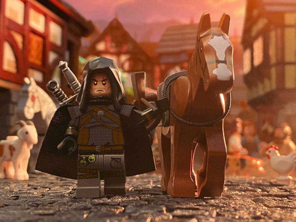 LEGO Wiedźmin - Geralt i Płotka