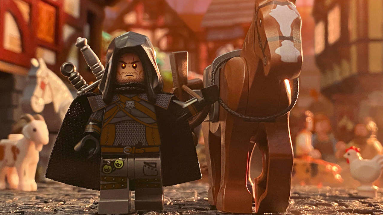 LEGO Wiedźmin - Geralt i Płotka
