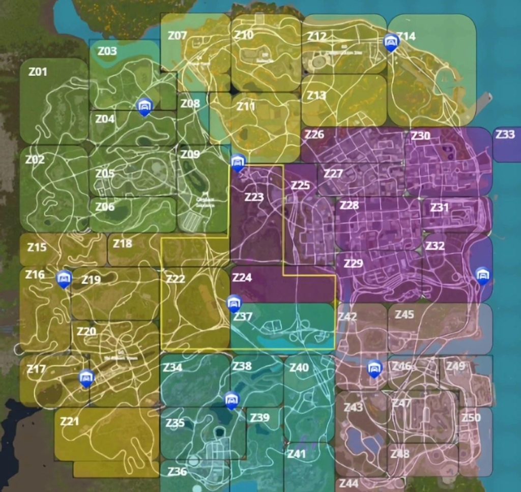 Need for Speed 2022 - mapa
