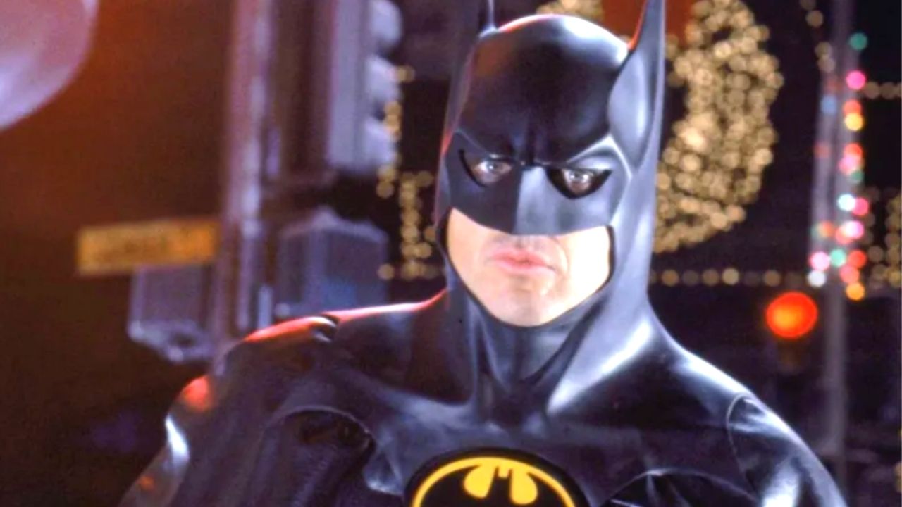 Michael Keaton w filmie Powrót Batmana