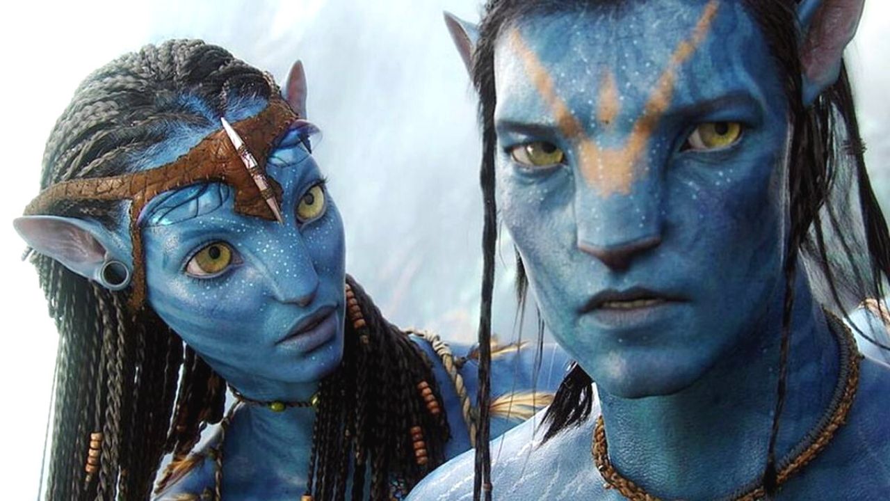 Neytiri i Jake Sully w filmie Avatar