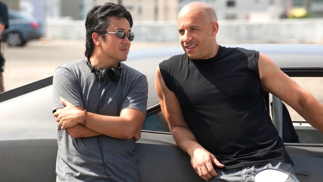 Justin Lin i Vin Diesel na planie Szybcy i wściekli 5 / reżyser zrezygnował z 10. części