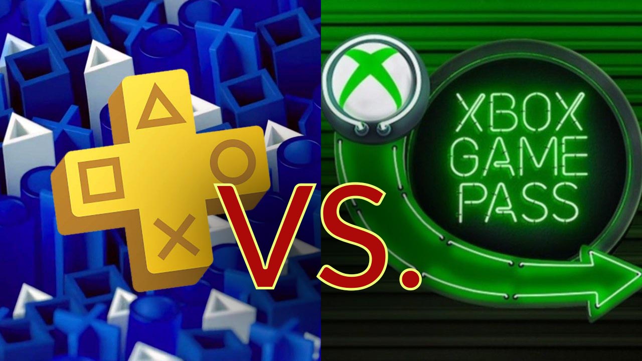 PS Plus vs. Xbox Game Pass - grafika