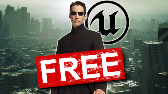 The Matrix Awakens - UE5 - projekt - free stamp