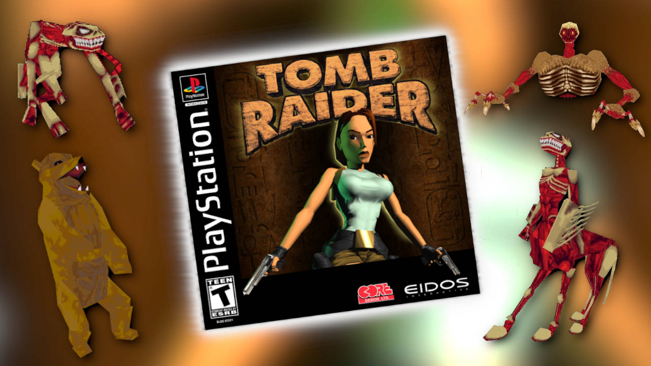 To oni rozwalali nas w pierwszym Tomb Raiderze. Zobaczcie przeciwników i bossów z 1996 roku