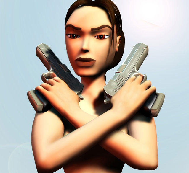 Tomb Raider cosplay render