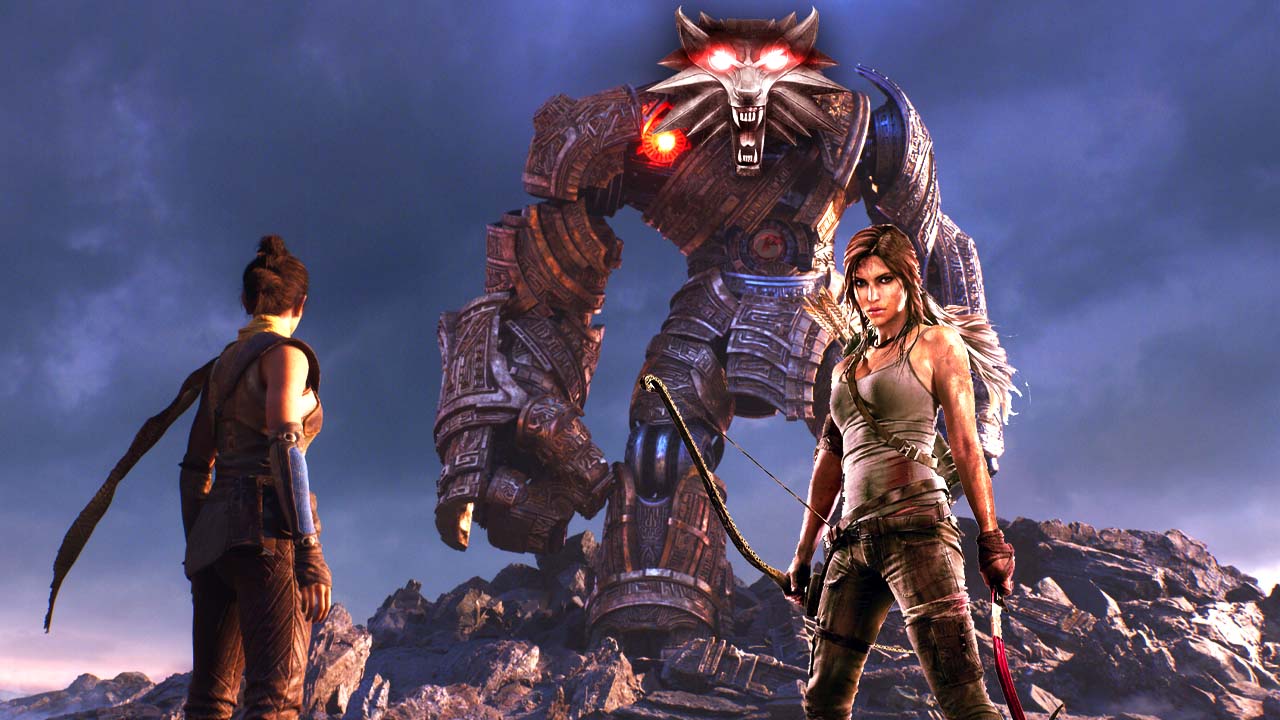 Unreal Engine 5, Tomb Raider i Wiedźmin - grafika