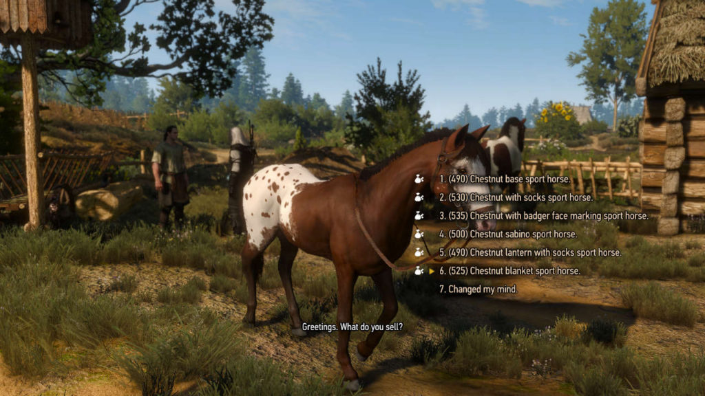 Wiedźmin 3 Dziki Gon - mod - The Stable - Horse Customization Mod