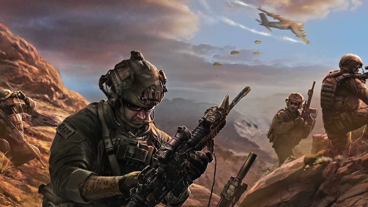 Call of Duty Project Aurora szkic promujący grę