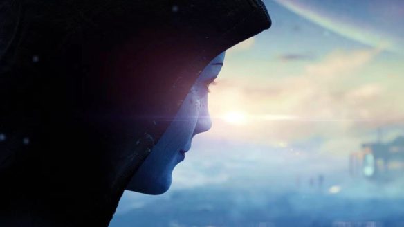 fragment grafiki promującej Mass Effect 5
