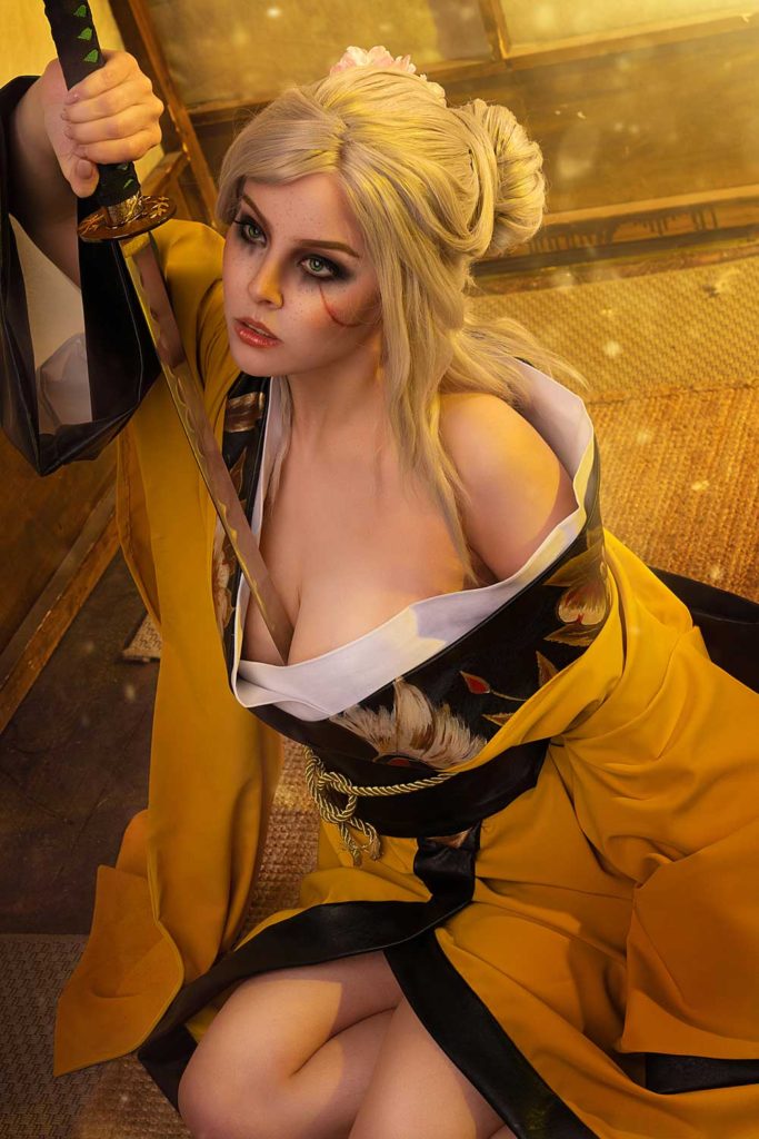 Wiedźmin 3 Ciri figurka cosplay