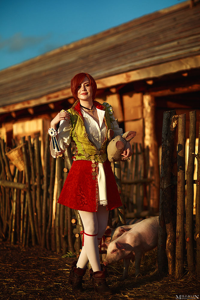 Wiedźmin 3 cosplay Shani