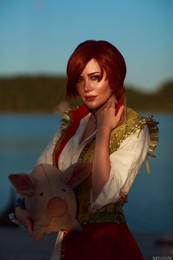 Wiedźmin 3 cosplay Shani