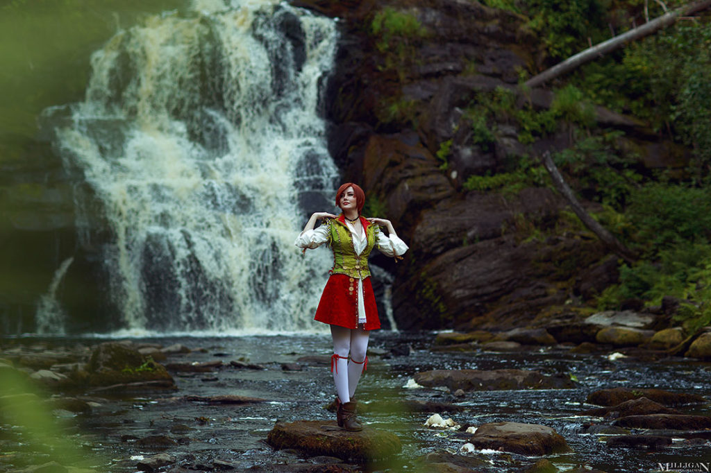 Wiedźmin 3 cosplay Shani