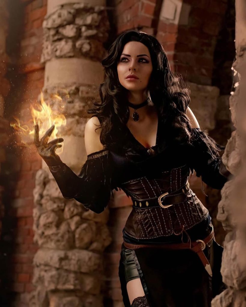 Wiedźmin 3 Yennefer cosplay