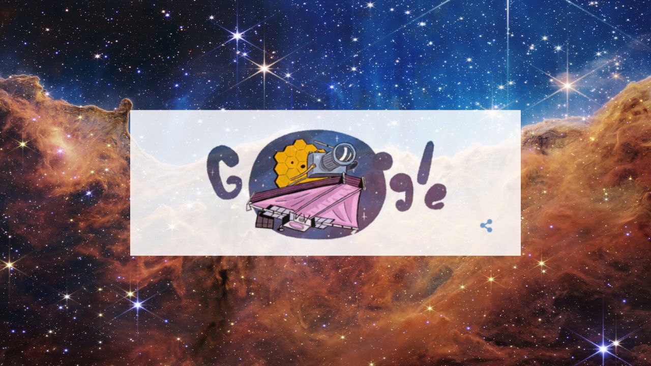 Google Doodle uczcił pierwsze zdjęcia z teleskopu Webba