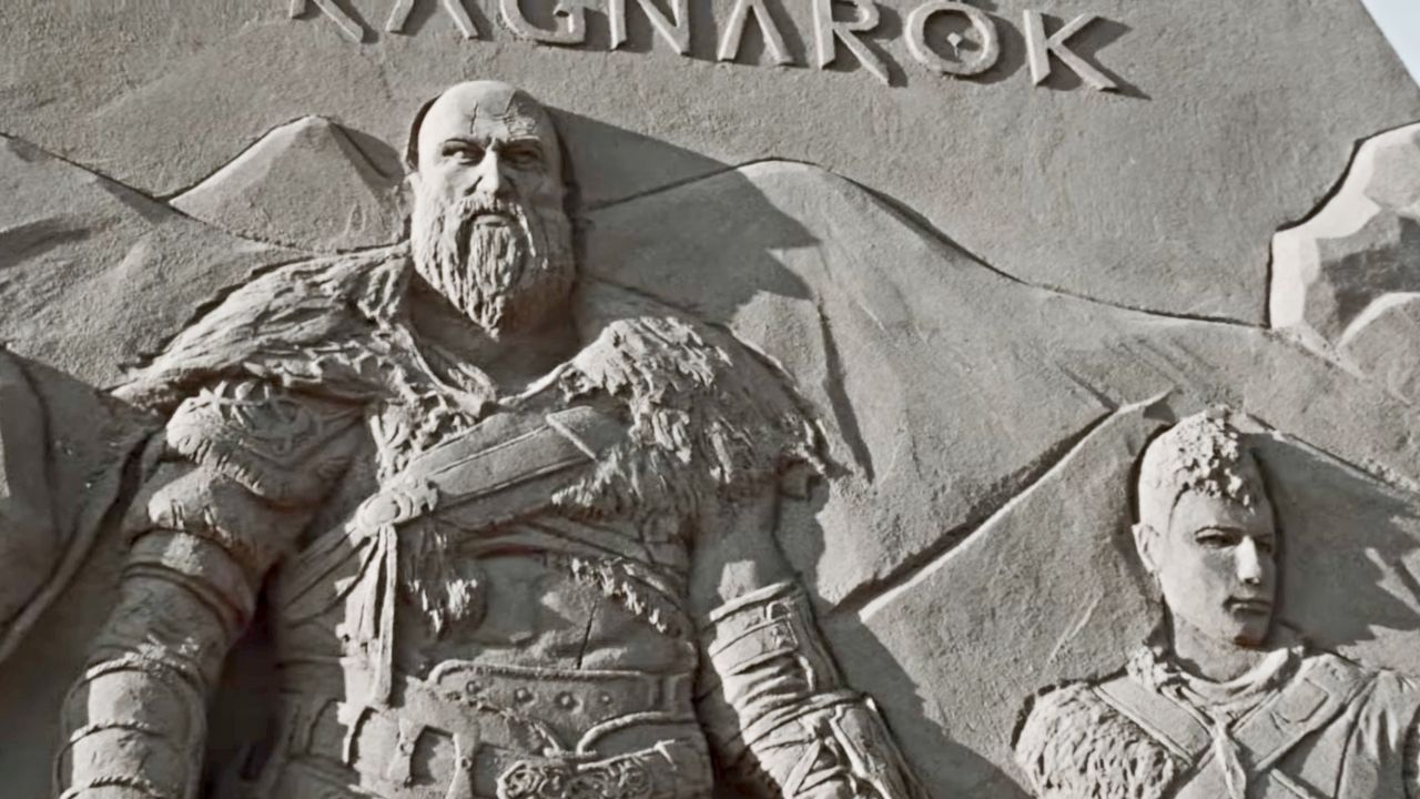 God of War Ragnarok... z piasku. Zobacz wyjątkową rzeźbę