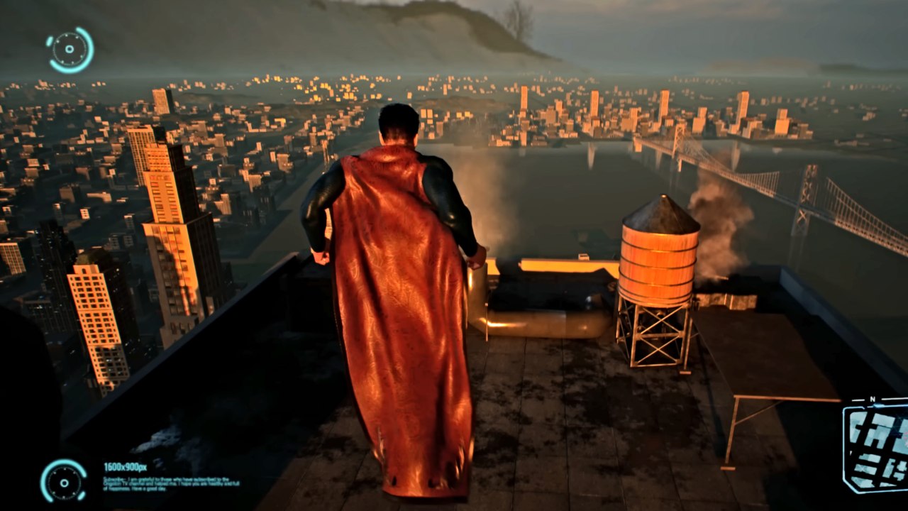 Superman mógłby dostać tak genialną grę wideo. Zobaczcie filmik fana
