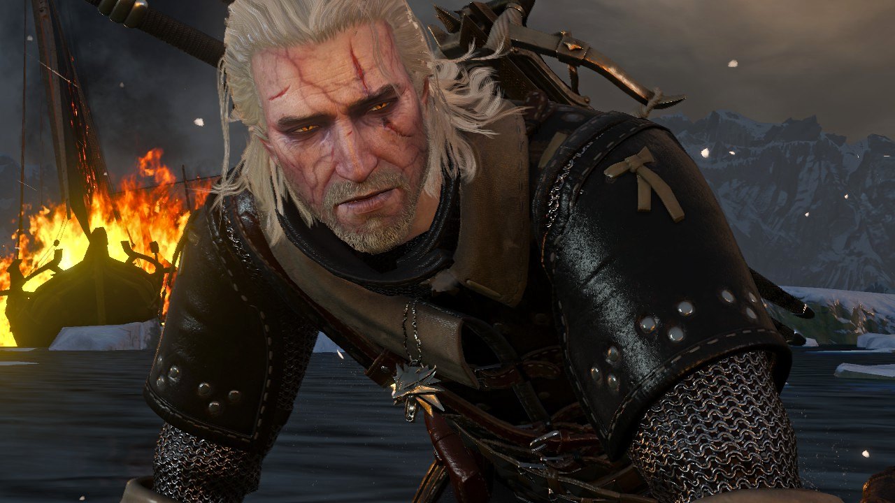 Wiedźmin 3 - dzięki najnowszemu modowi, Geralt choruje na Covid