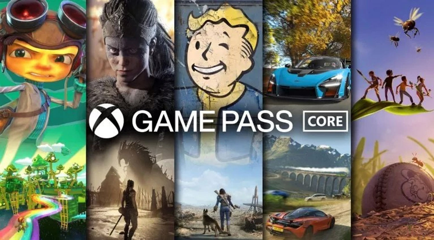 Xbox-Game-Pass-Core lista gier