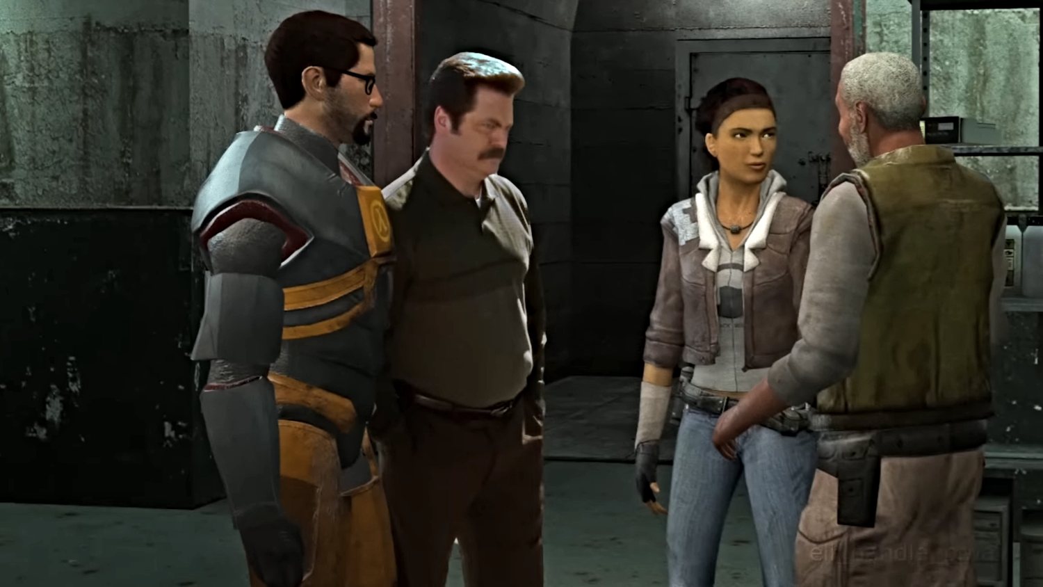 Half-Life 2 z Ronem Swansonem. Komiczna przeróbka [WIDEO]