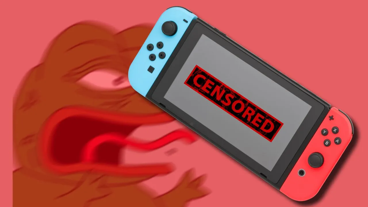Nintendo Switch z nową aktualizacją, która cenzuruje 