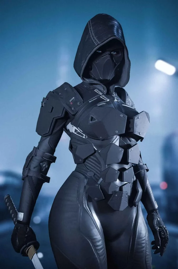Cyberpunk 2077 - mod na modularny pancerz wojskowy