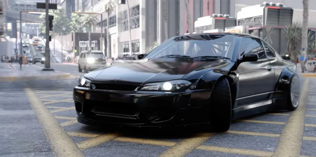 Cyberpunk 2077 Nissan Silvia S15 Spec R 2000