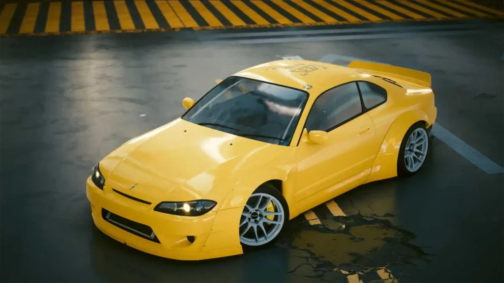 Cyberpunk 2077 Nissan Silvia S15 Spec R 2000