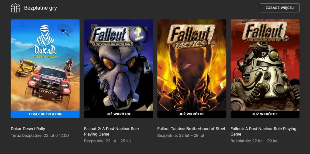 Gry za darmo - już wkrótce Fallout Classic Collection!