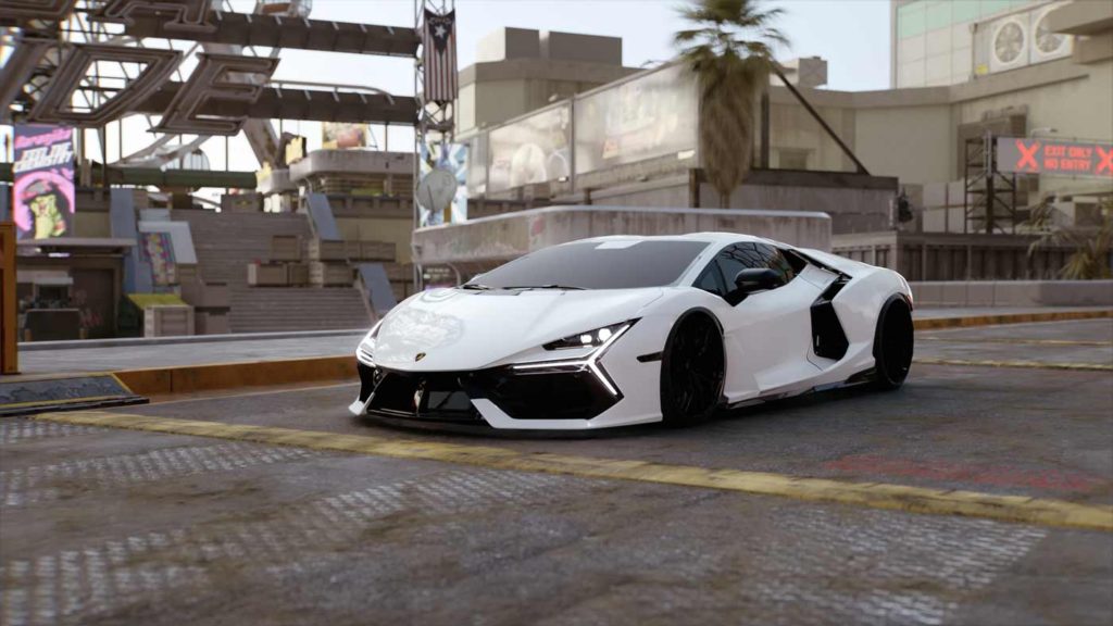 Lamborghini Revuelto Cyberpunk 2077 mod