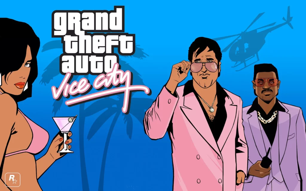 Grafika promocyjna gry GTA: Vice City
