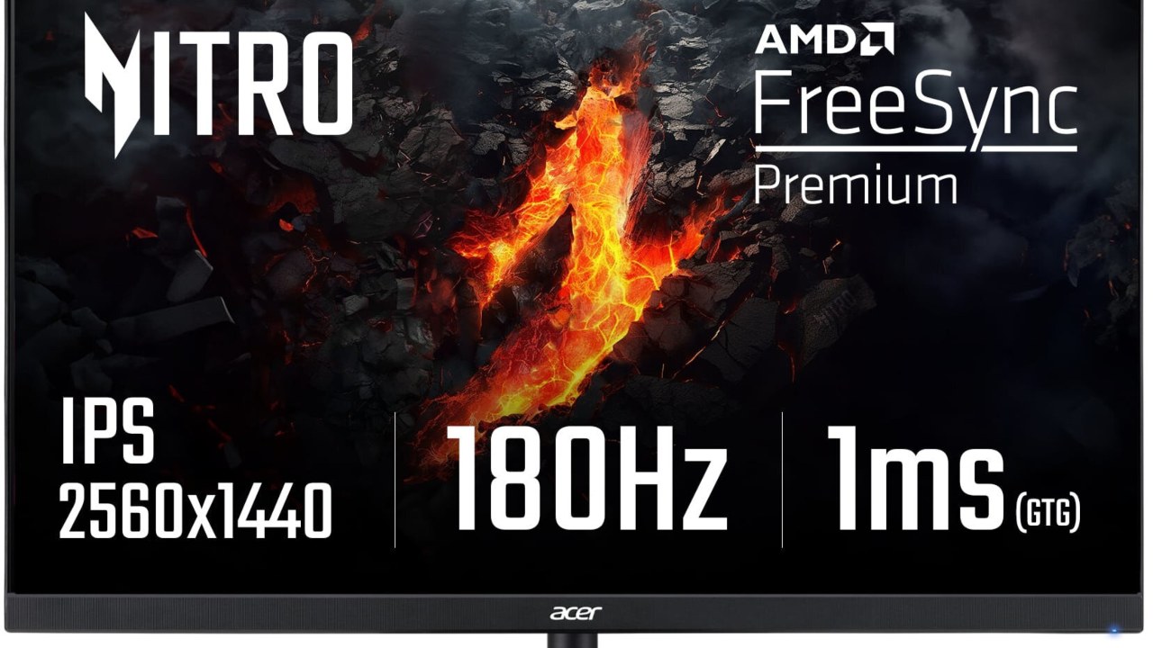 Monitor gamingowy Acer Nitro 27 cali taniej w Media Expert