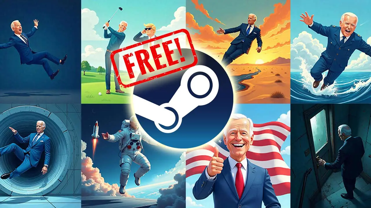 Gra za darmo ośmieszająca prezydenta USA. Do pobrania na Steam